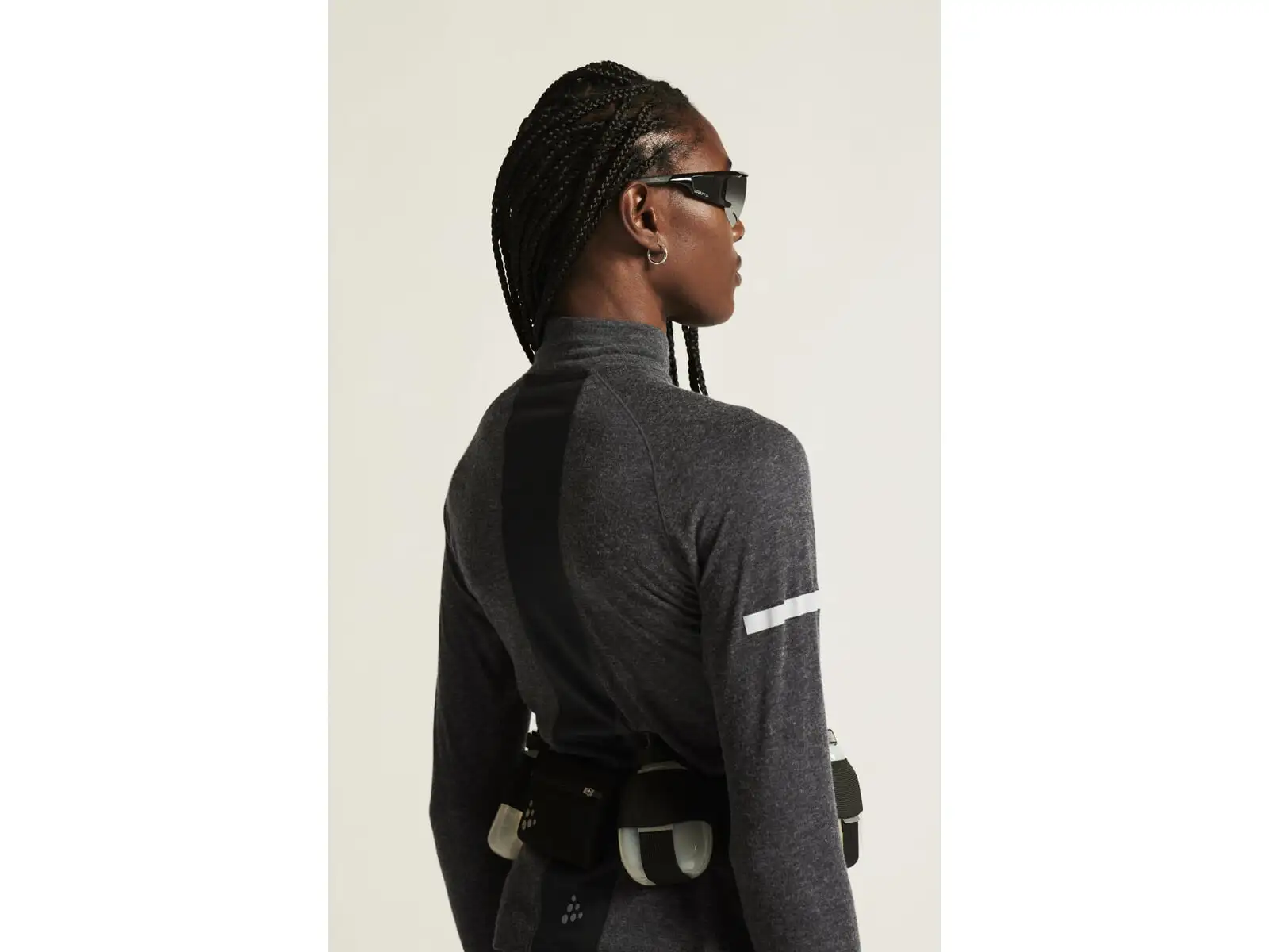 Craft ADV SubZ Wool Damen Laufshirt Langarm Black