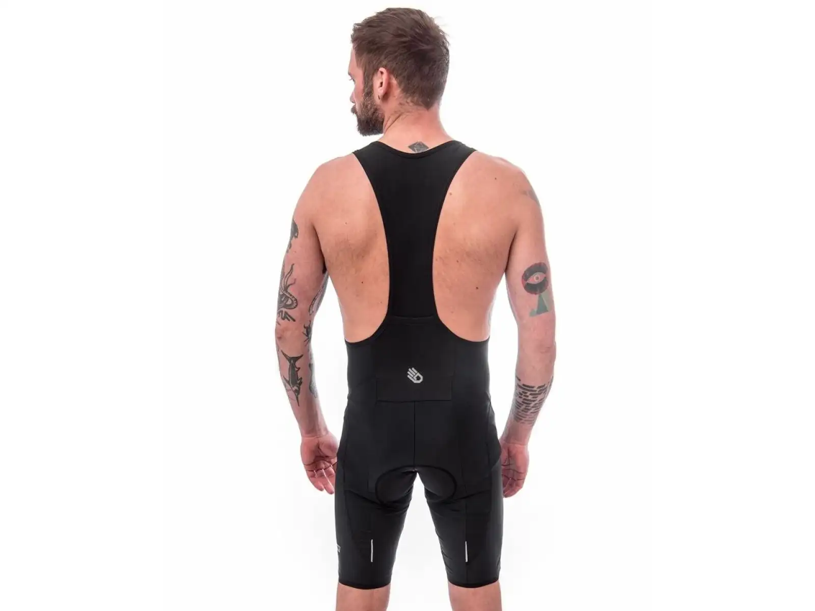 Sensor Fahrrad Race Herren Shorts mit Sitzpolster True Black