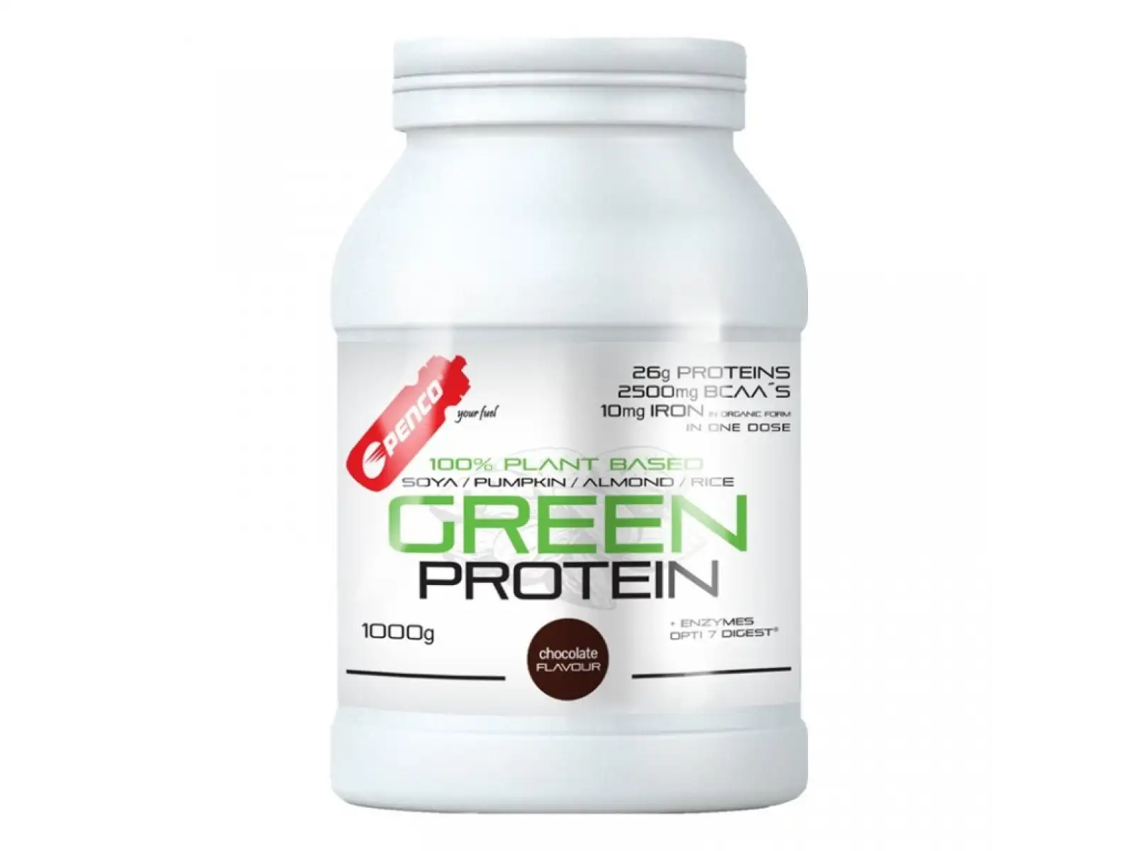 Penco Grün Protein 1000 g Proteinshake.