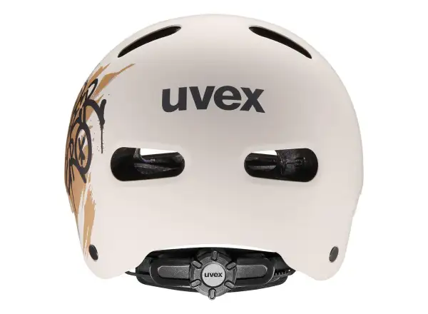 Uvex Kid 4 Style Kinderhelm Super Hero Warm Grey Matt