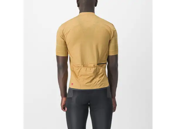 Castelli Unlimited Terra Herren Kurzarmtrikot honig