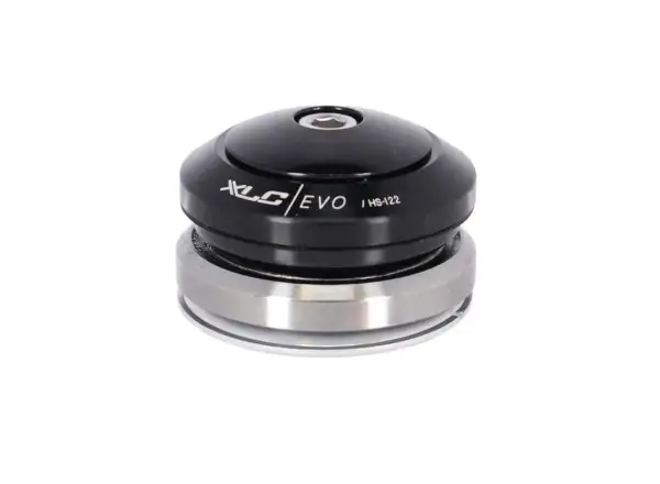 XLC Evo HS-I22 1 1/8" - 1 1/4" Steuersatz schwarz/silber