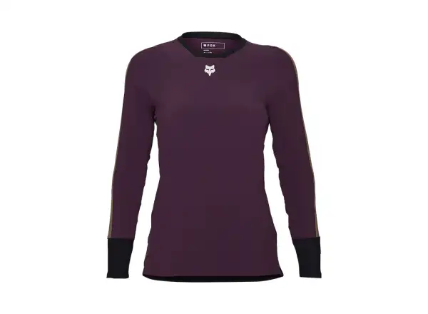Fox Defend Thermal Damen Trikot Dunkellila