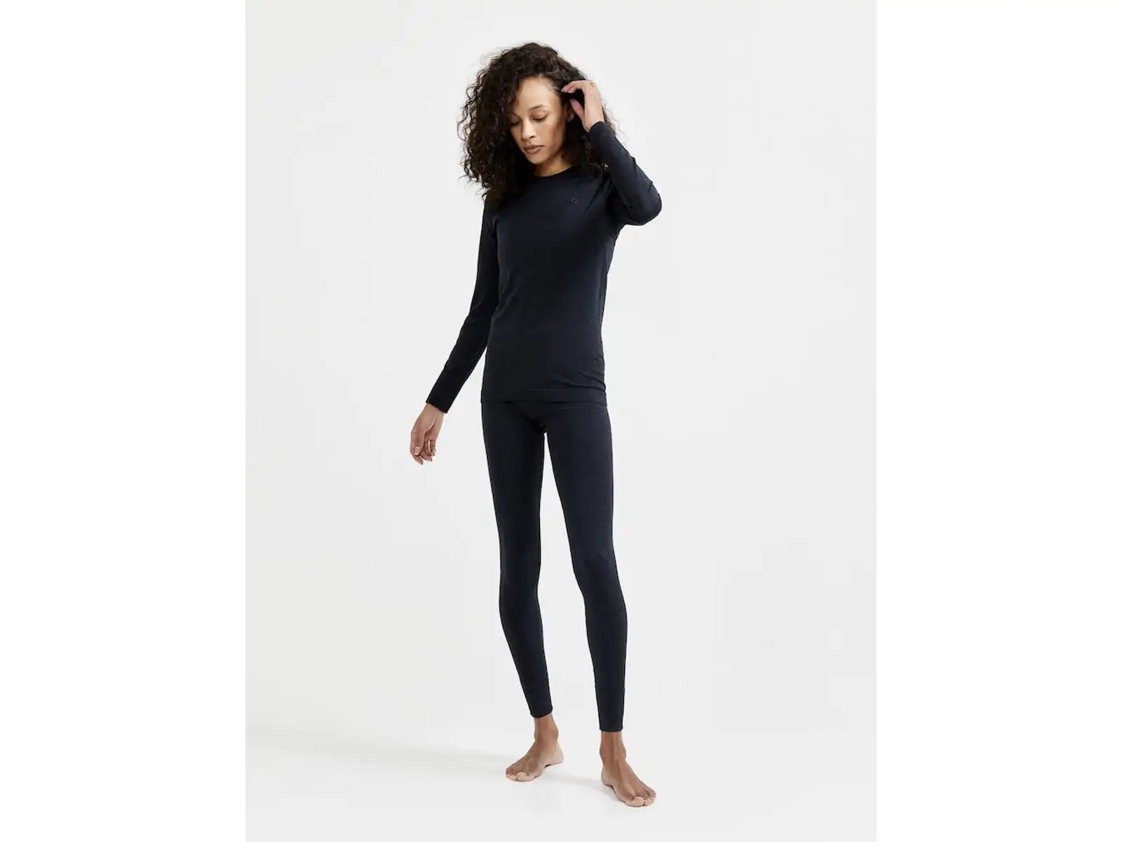 Craft Core Dry Active Comfort Damen Langarmshirt Schwarz