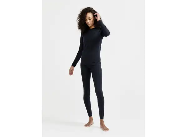 Craft Core Dry Active Comfort Damen Langarmshirt Schwarz