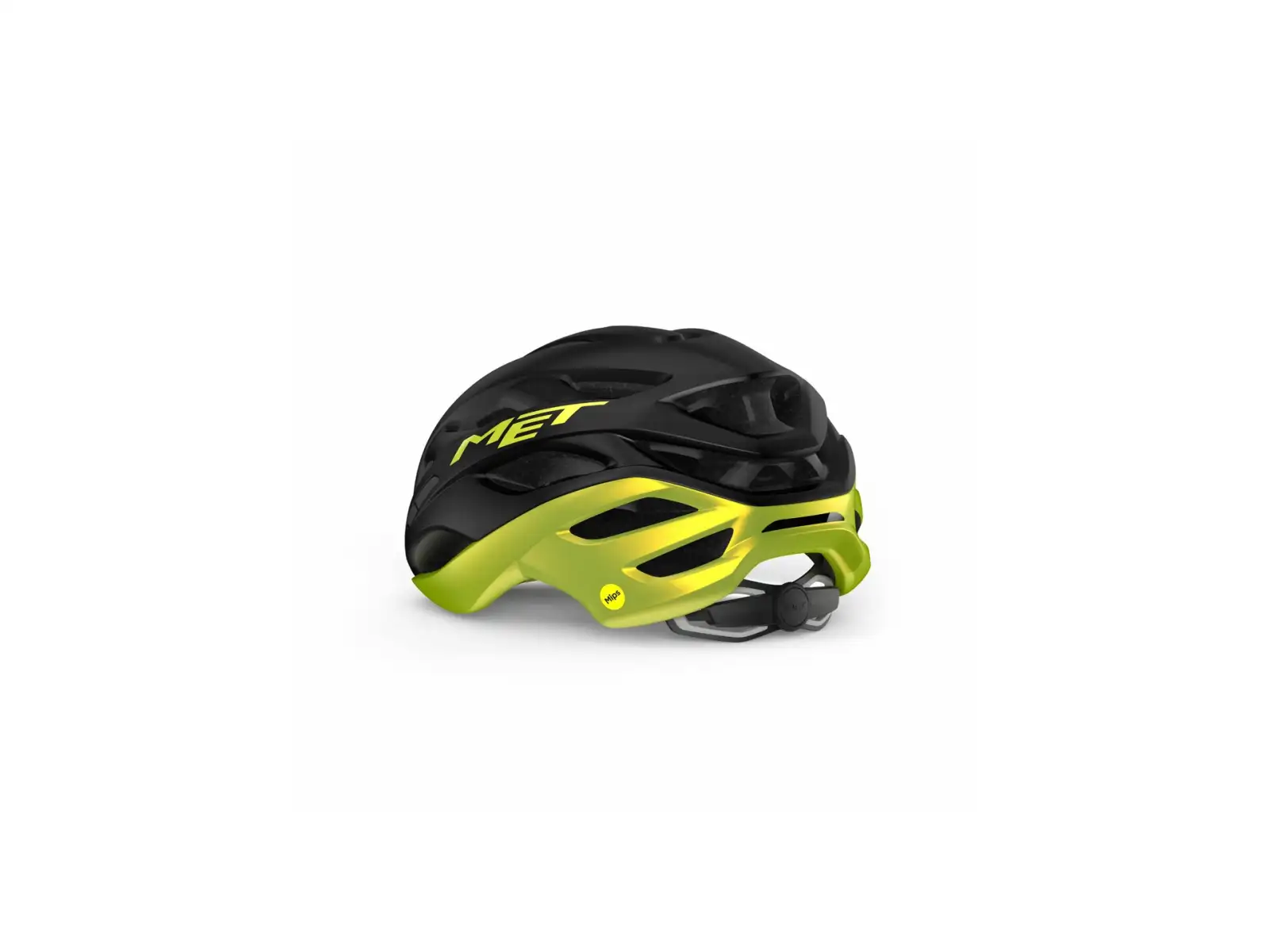 MET Estro MIPS Helm Schwarz/Limettengrün