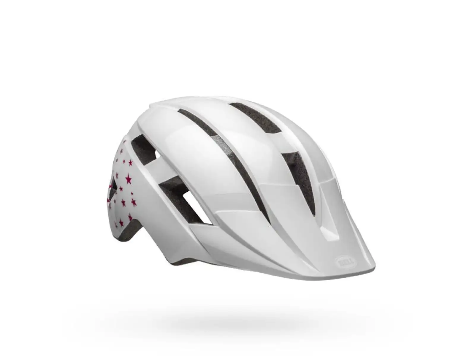 Bell Sidetrack II Youth Kinderhelm White Stars