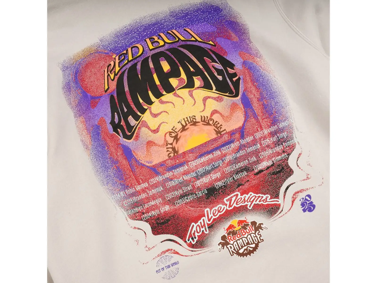Troy Lee Designs x Red Bull Rampage Valley of Gods Herren Hoodie Bone