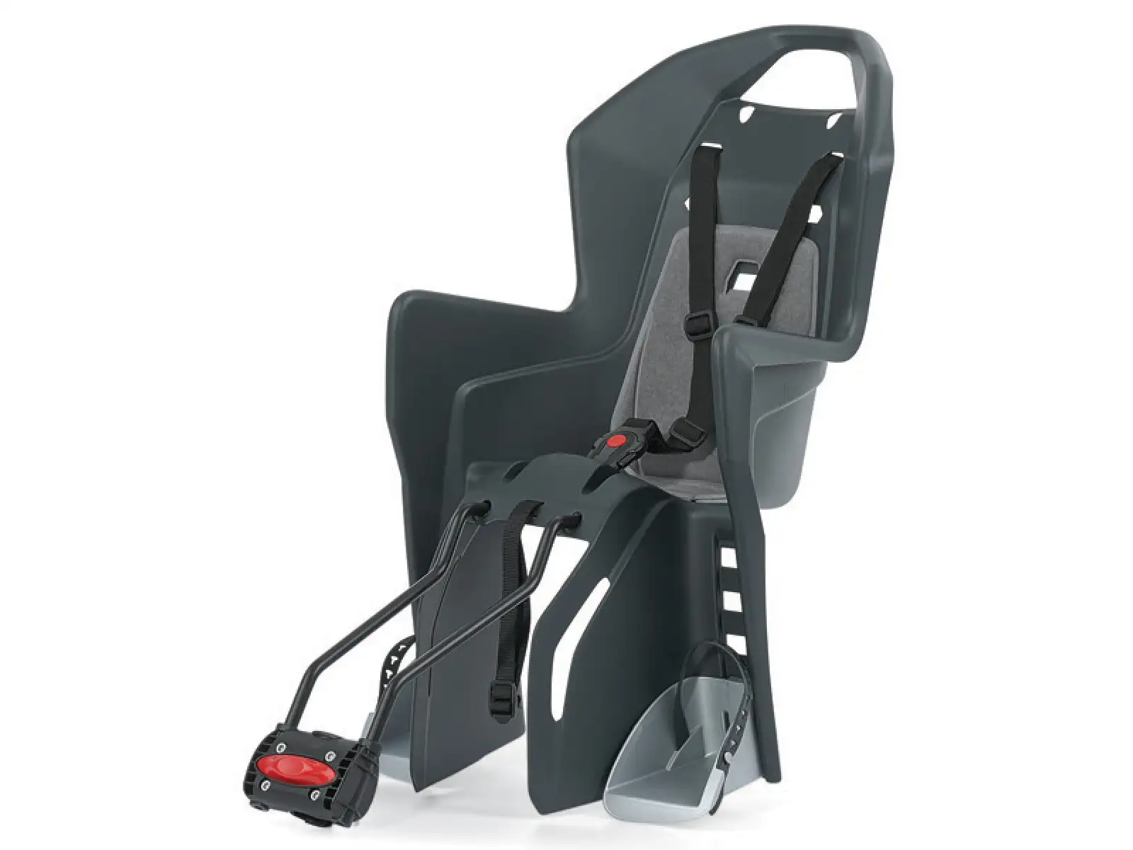 Polisport Koolah 29" Kindersitz Schwarz-Grau