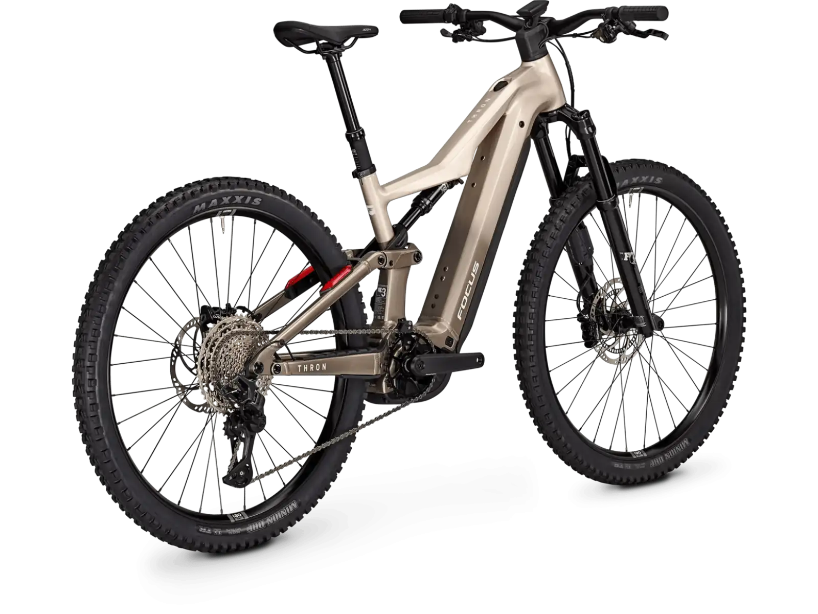 Focus THRON 9 720Wh vollgefedertes E-Bike Adamantsilver / Crystalgrey