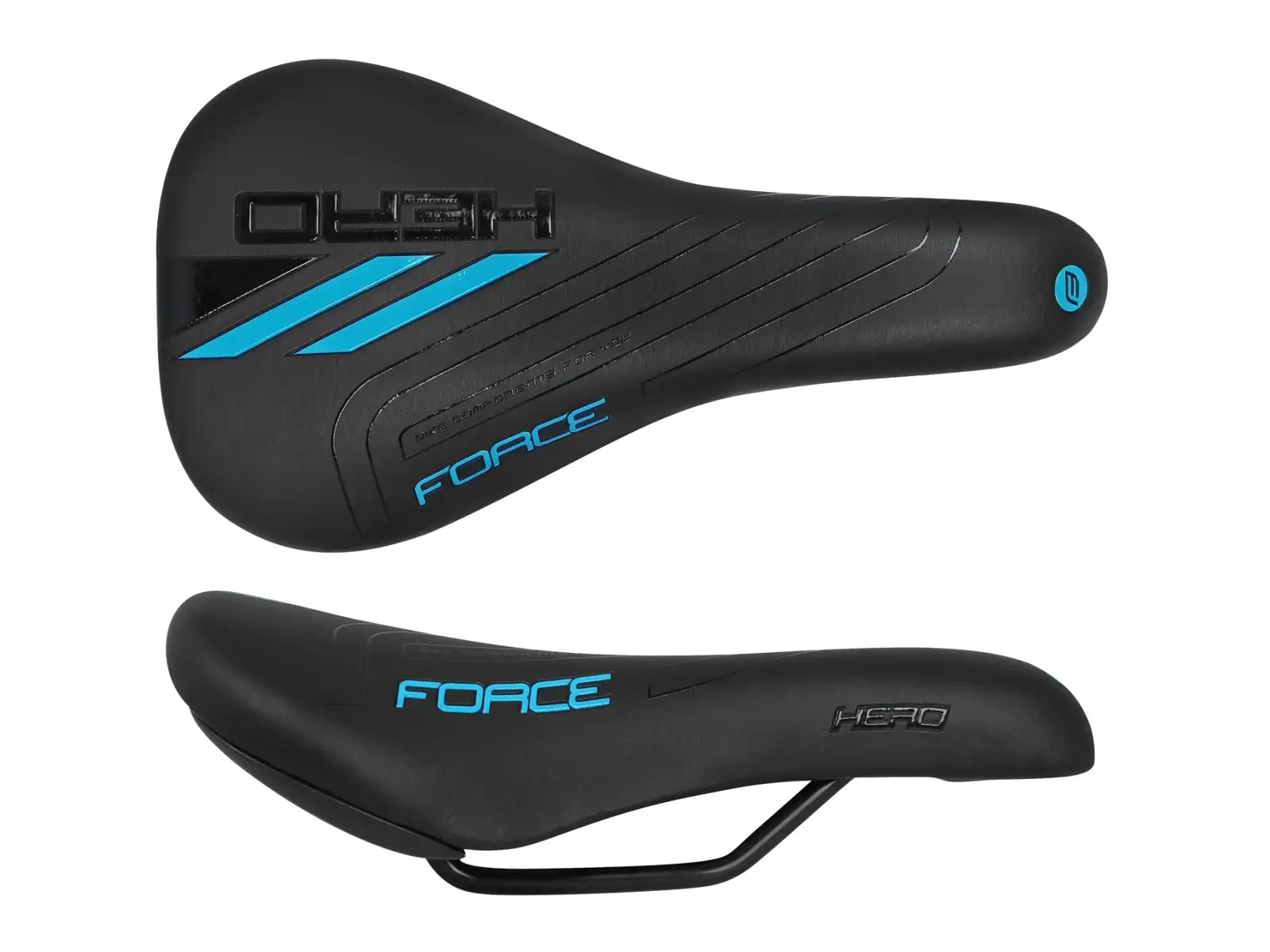 Force Hero 20-24" Kindersattel schwarz-blau