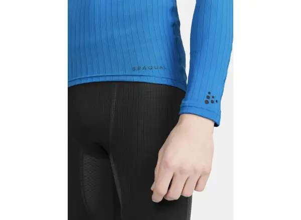 Craft Active Extreme X Zip Herren Langarmshirt Blau