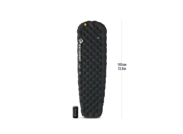 Sea To Summit Ether Light XR Pro Insulated ASC Mat - Regular Pirate Black