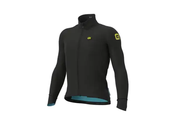 Alé Klimatik K-IDRO WR Herren-Fahrradtrikot, langärmlig, schwarz