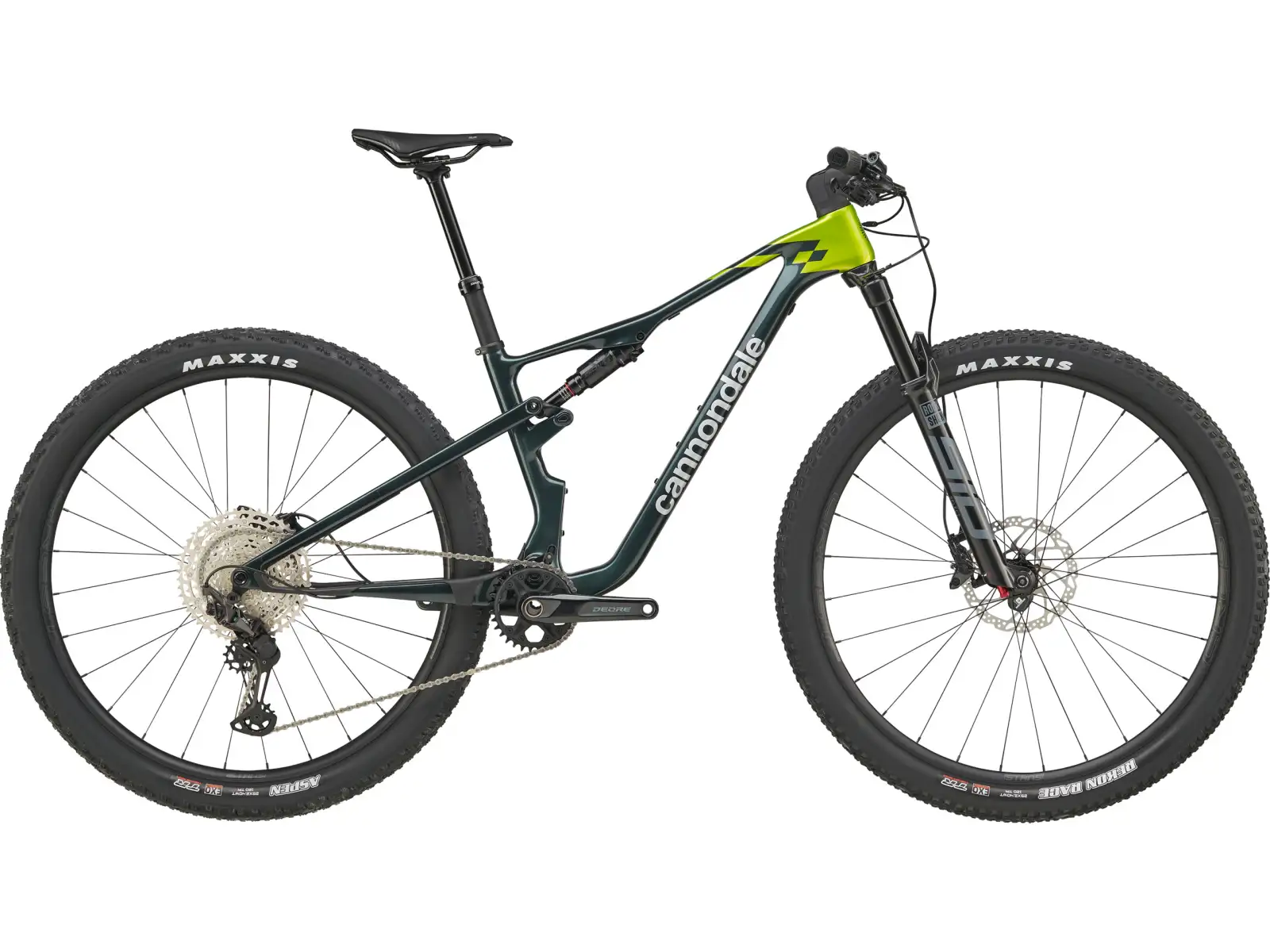 Cannondale Scalpel Carbon 3 Mountainbike in Gunmetal Green.