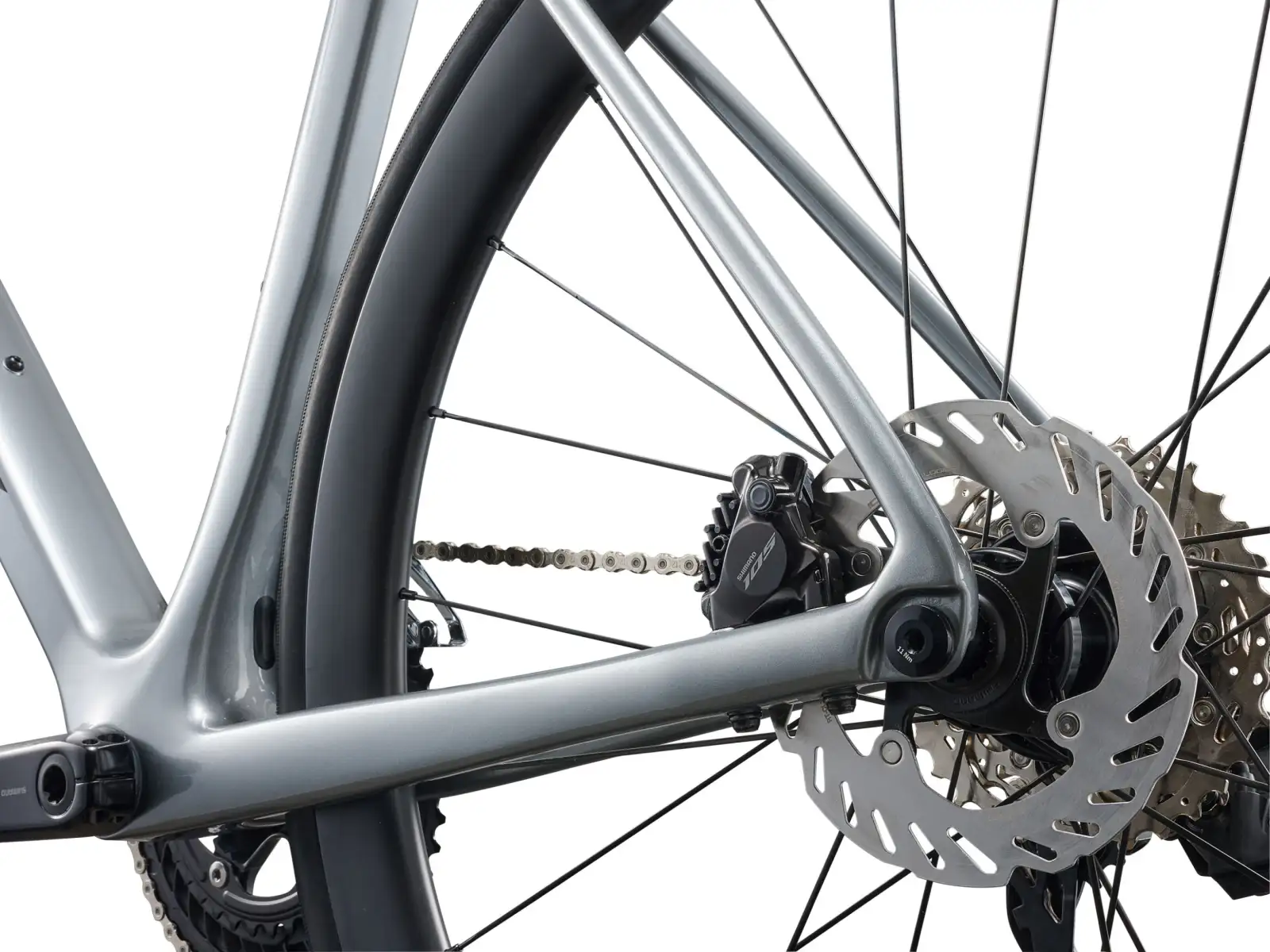 Giant TCR Advanced Pro 1 Di2 Rennrad Tech Silver