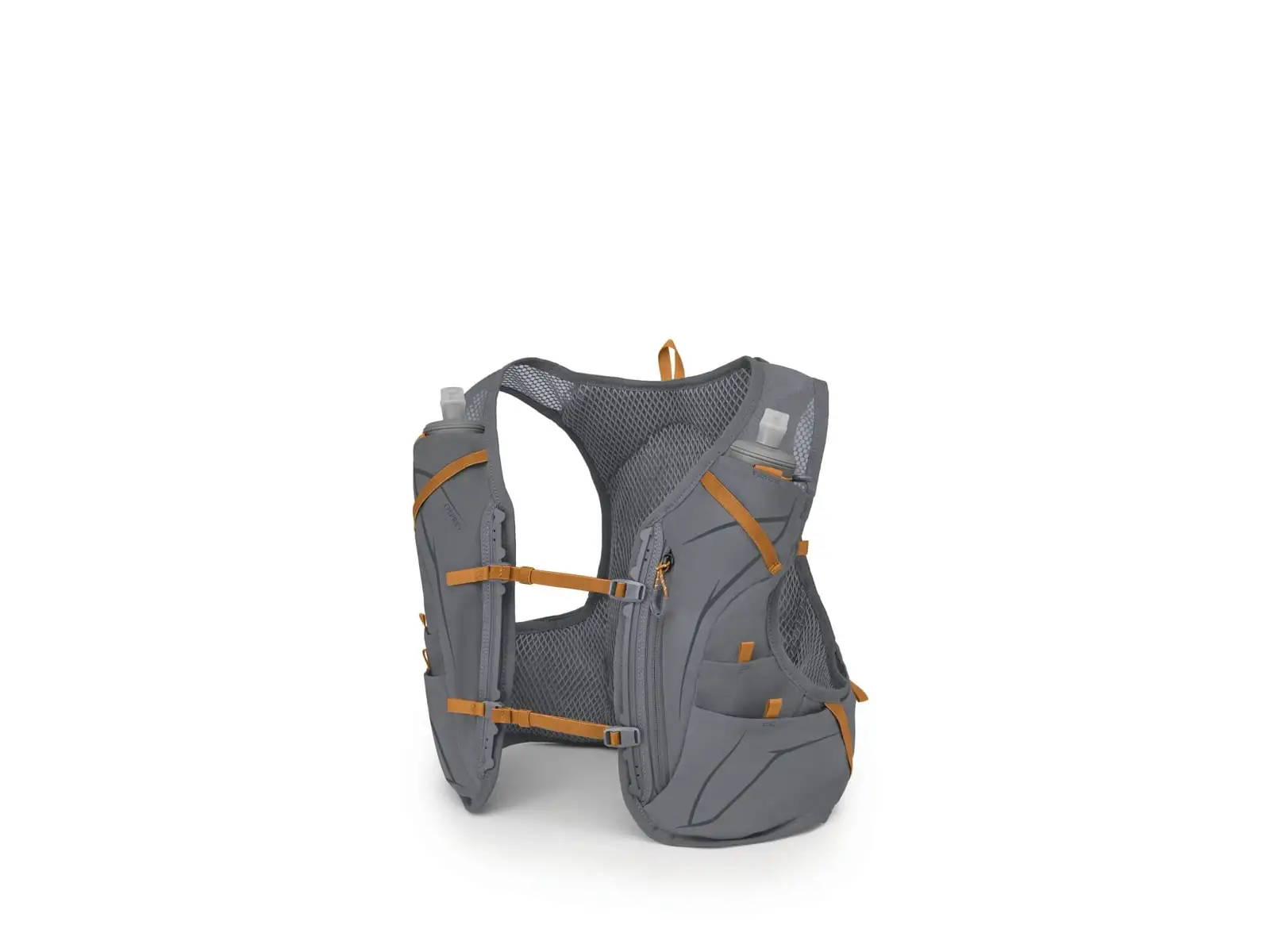 Osprey Duro 6 Weste 6 l + 2x Flasche 0,5 l Phantom Grey/Toffee Orange