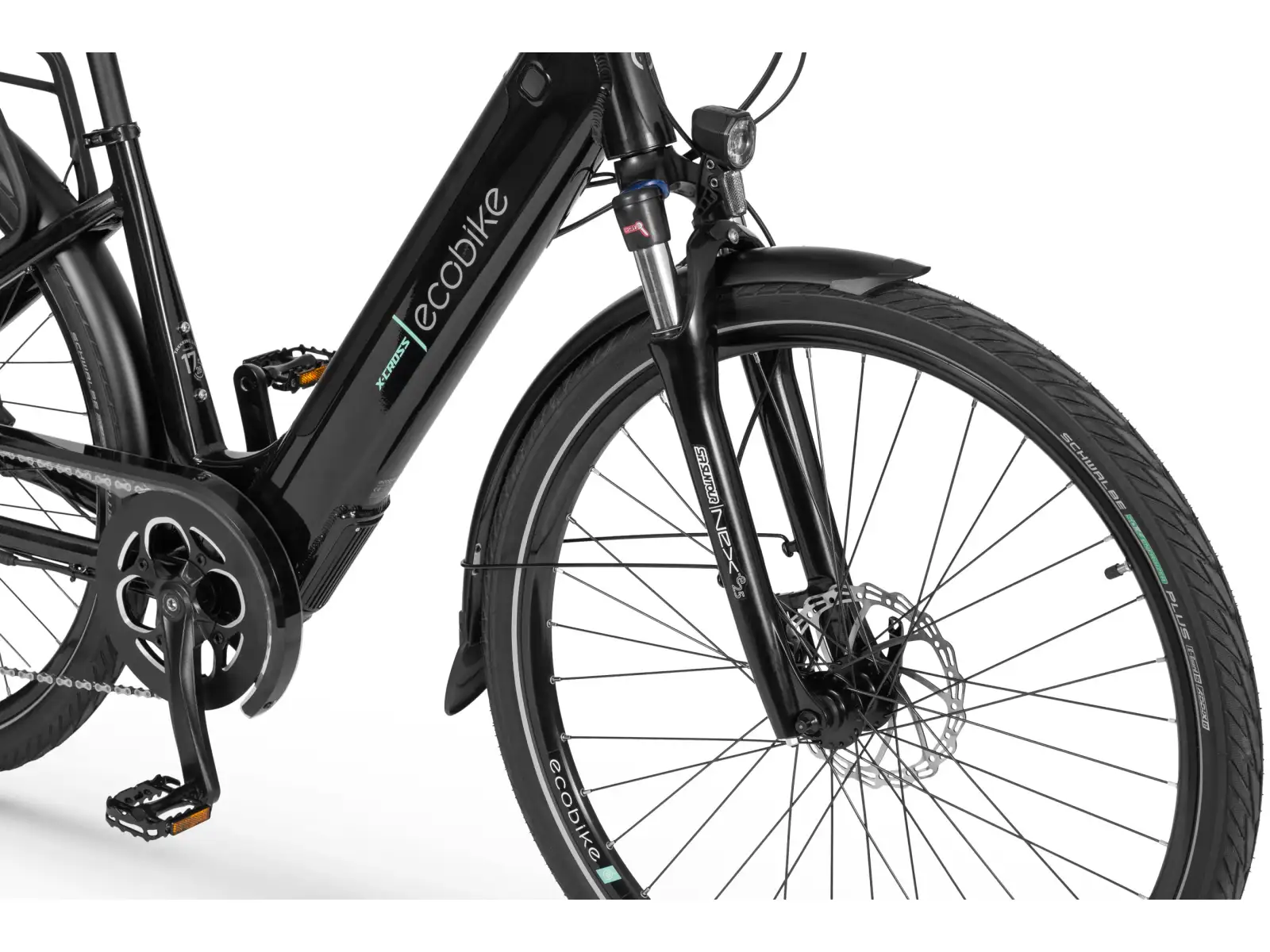 Ecobike X-Cross 504 Wh schwarz Trekking E-Bike