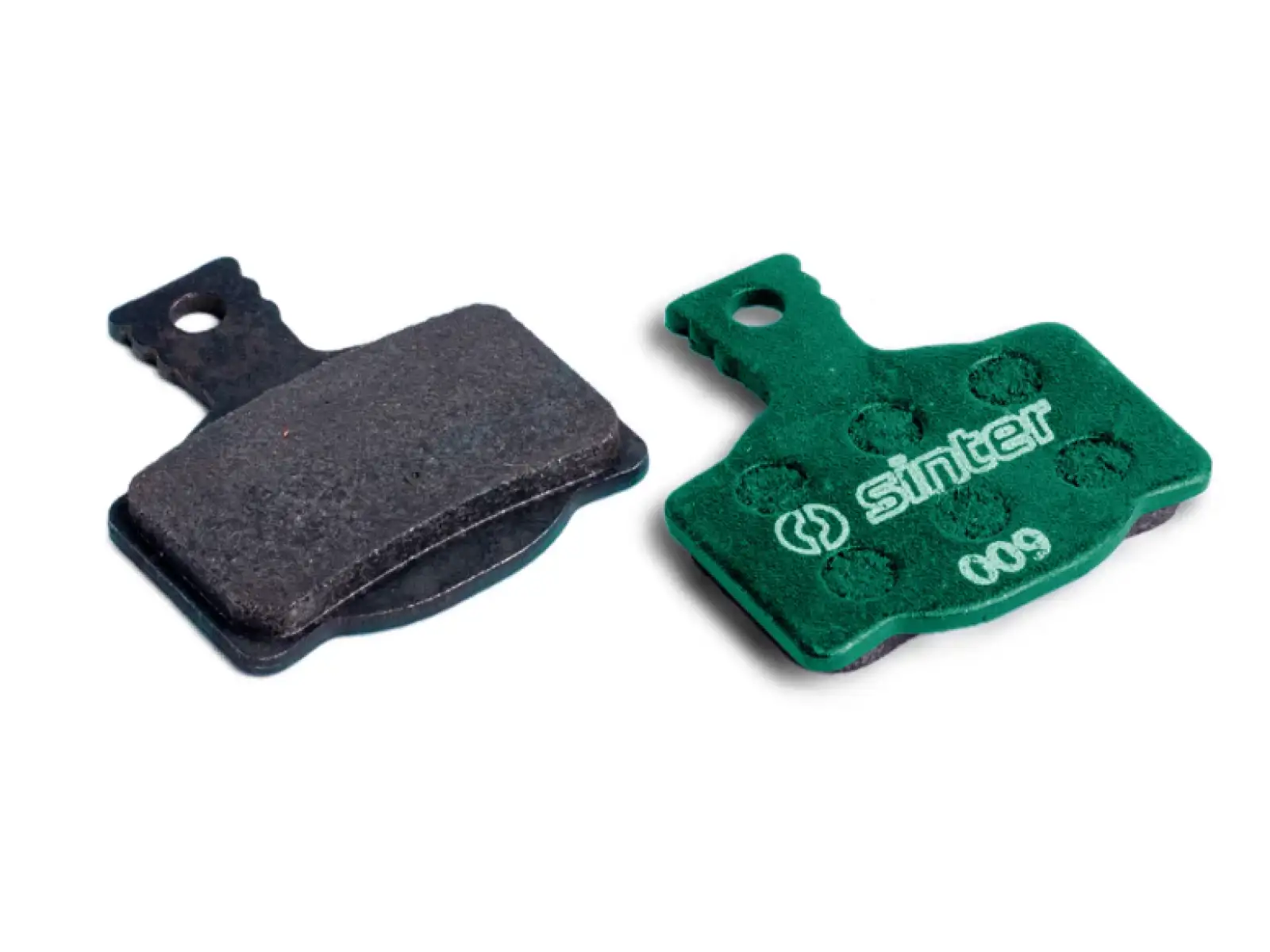 Sinter Magura/Campagnolo Bremsbeläge aus Polymer in Grün