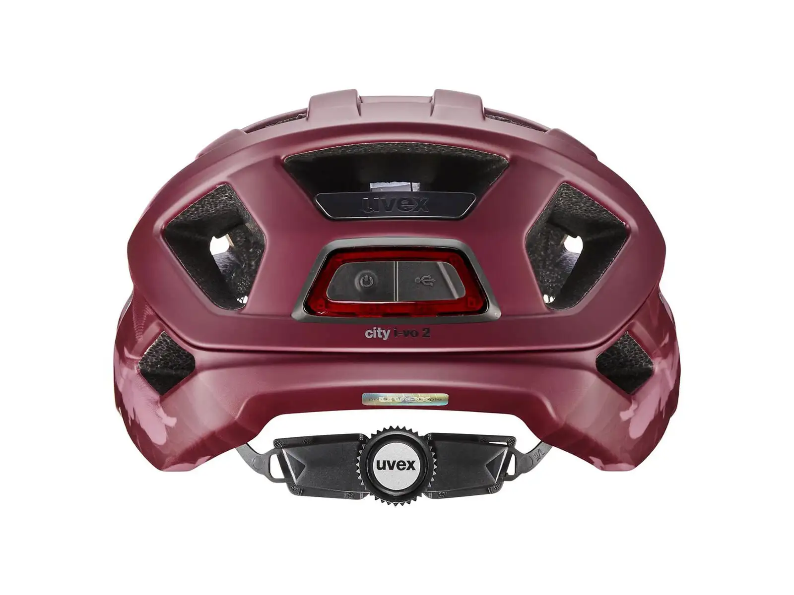 Uvex City I-vo 2 Helm Cranberry Matt