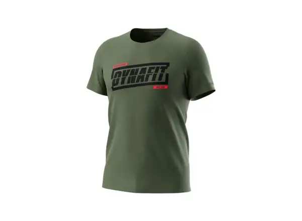 Dynafit Graphic Cotton Herren-T-Shirt kurtzarm Thyme/Tabloid