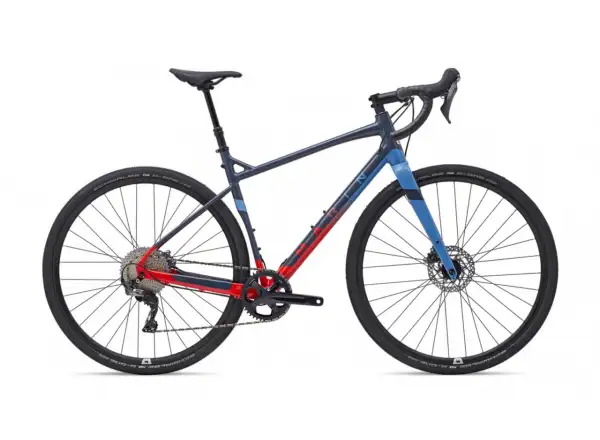 Marin Gestalt X11 Gravelbike in Grau/Blau/Orange.