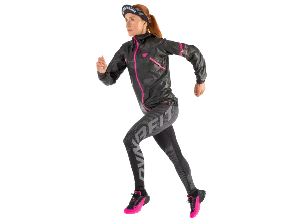 Dynafit Ultra 50 Damen-Laufschuhe Pink Glo/Black Out.