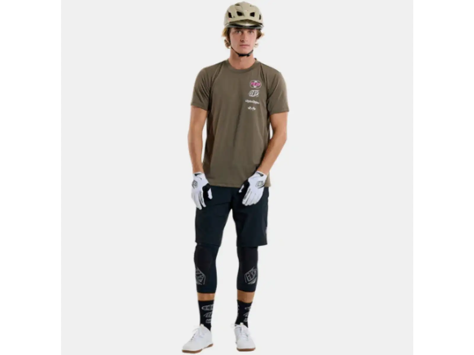 Troy Lee Designs Skyline Ride Tee Herren Trikot Kurzarm Worldwide Caper