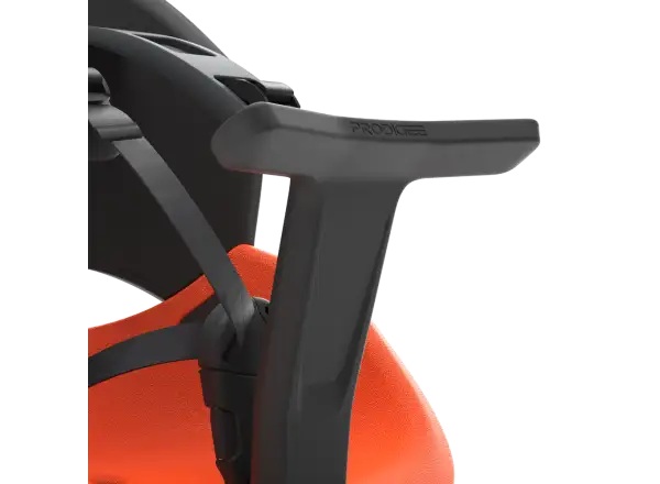 Prodigee Icon Kindersitz vorne schwarz/grau