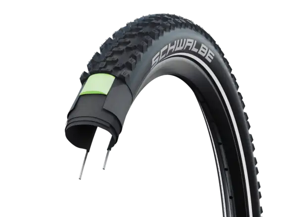 Schwalbe Smart Sam Plus Performance GreenGuard 26" MTB Drahtreifen Black Reflex