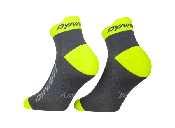 Dynafit Trail Short LaufSocken Cinder/Ultra Yellow