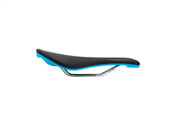 Peatys Monarch Sattel TI-MX Rail / Nylonbasis Turquoise