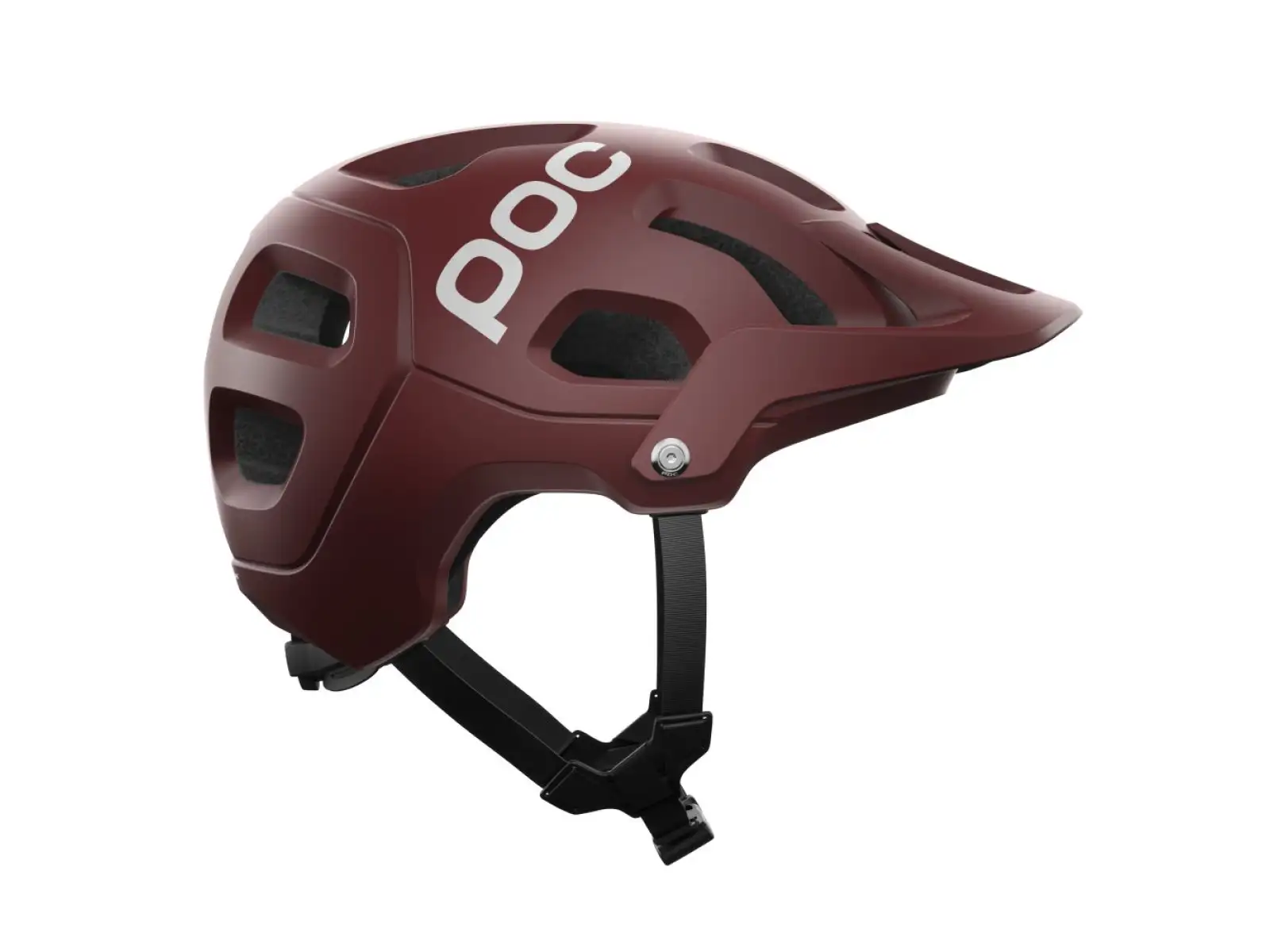 POC Tectal Fahrradhelm Garnet Red Matt
