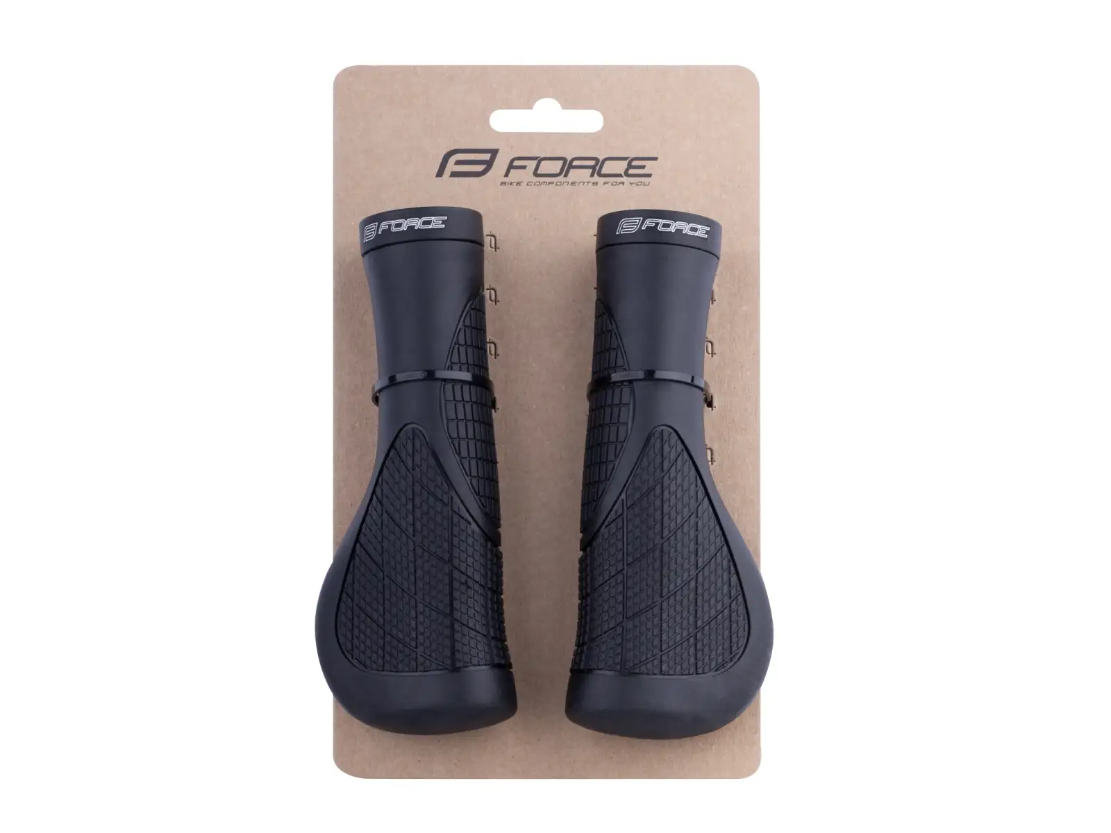 Force Rivo ergonomische Griffe schwarz