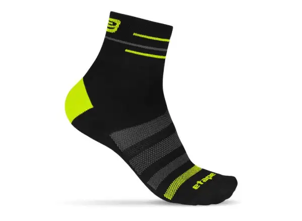 Etape Sox Socken Schwarz/Gelb Neon
