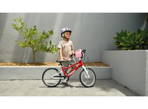 Woom GO 3 Red 16 Kinderfahrrad