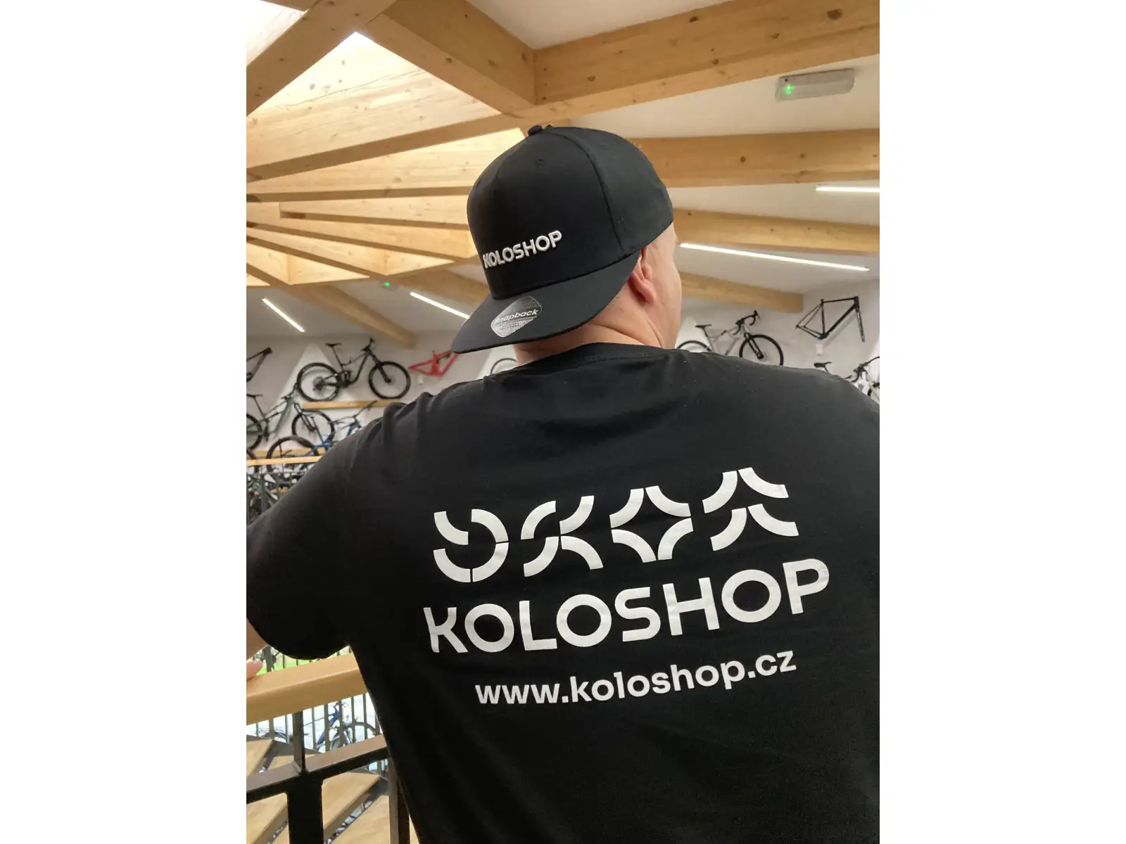 Koloshop Snapback Rapper 2024 Cap Schwarz