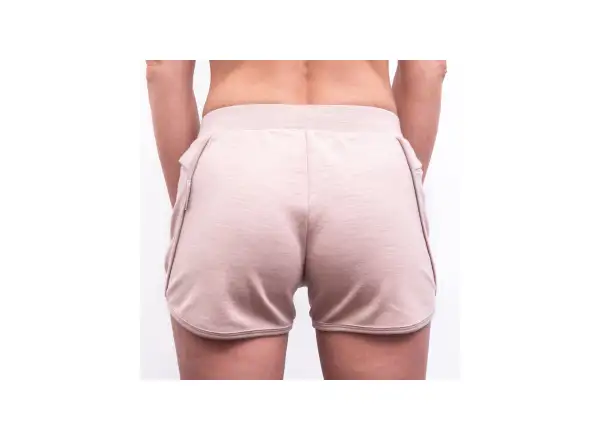 Sensor Merino Upper Traveller Damen Shorts Dusty Pink