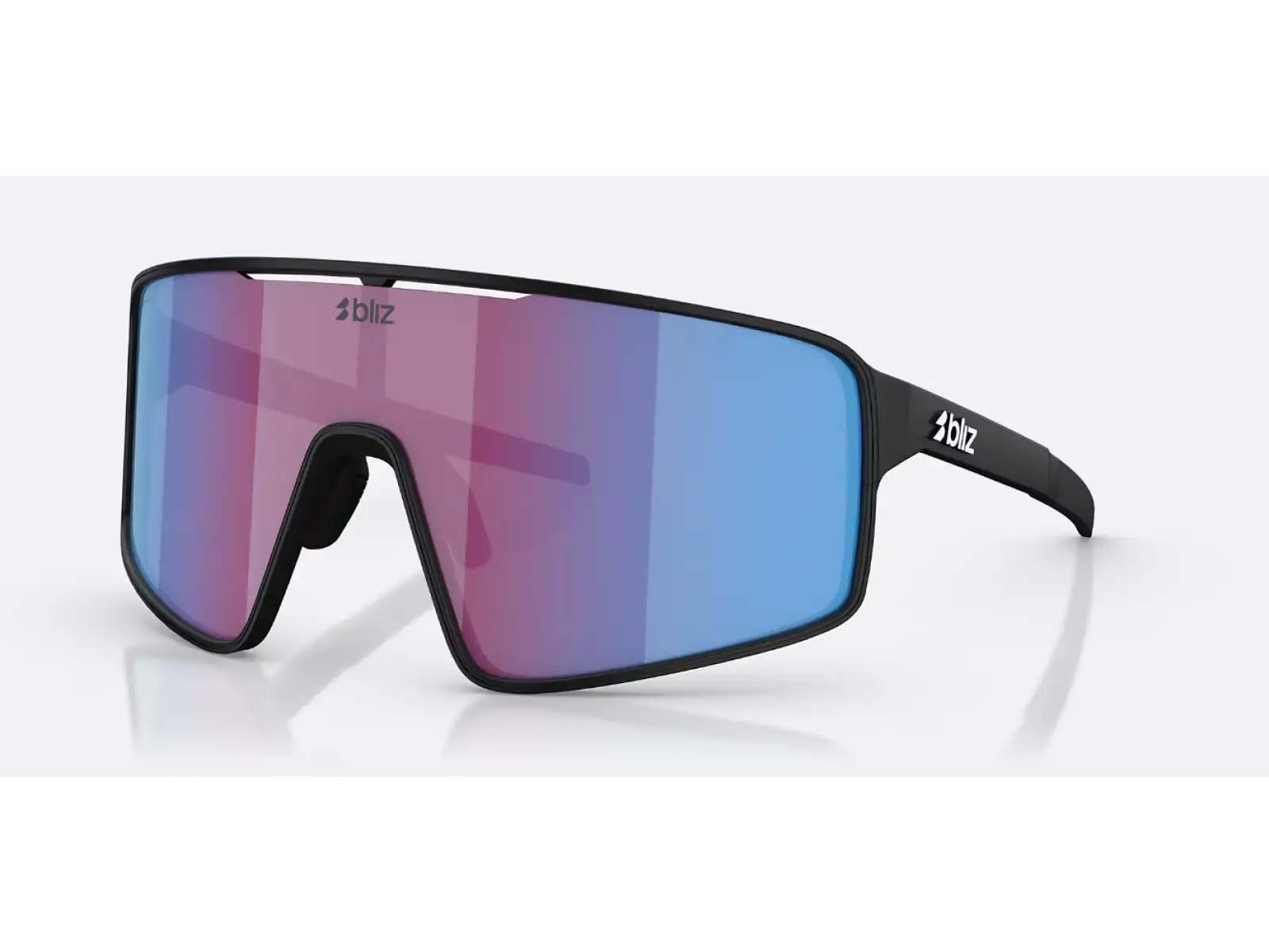 Bliz P001 Nano Optics Nordic Light Sonnenbrille Matte Black/Begonia/Violet/Blue Multi