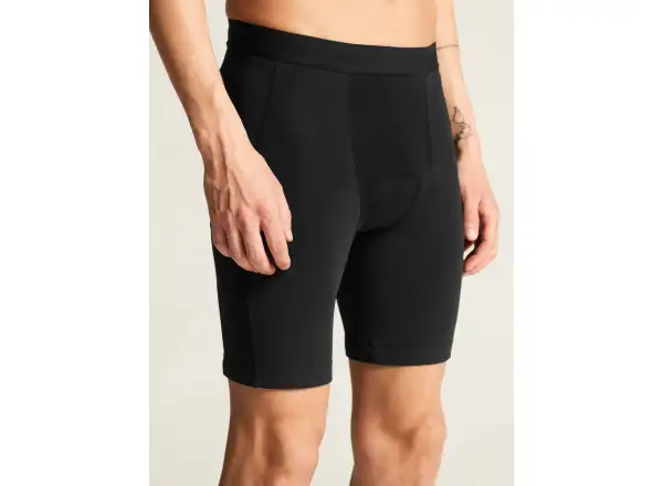 Crart Everyday Bike Liner C4 Herren Innenhose mit Polster schwarz