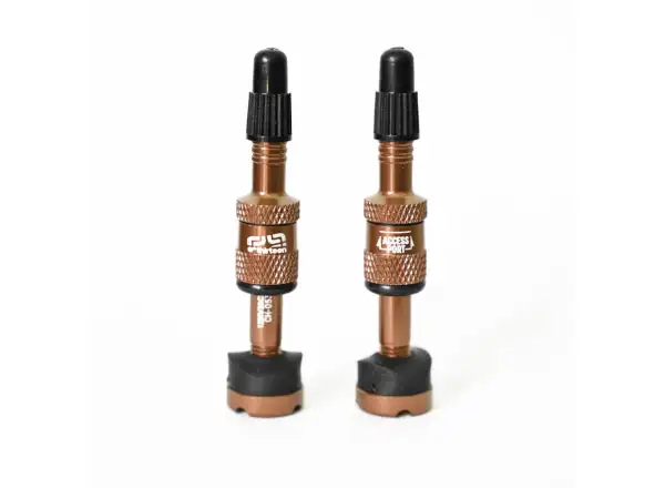 E-13 Quick Fill Tubeless Ventile 23-31 mm 2 Stück Bronze