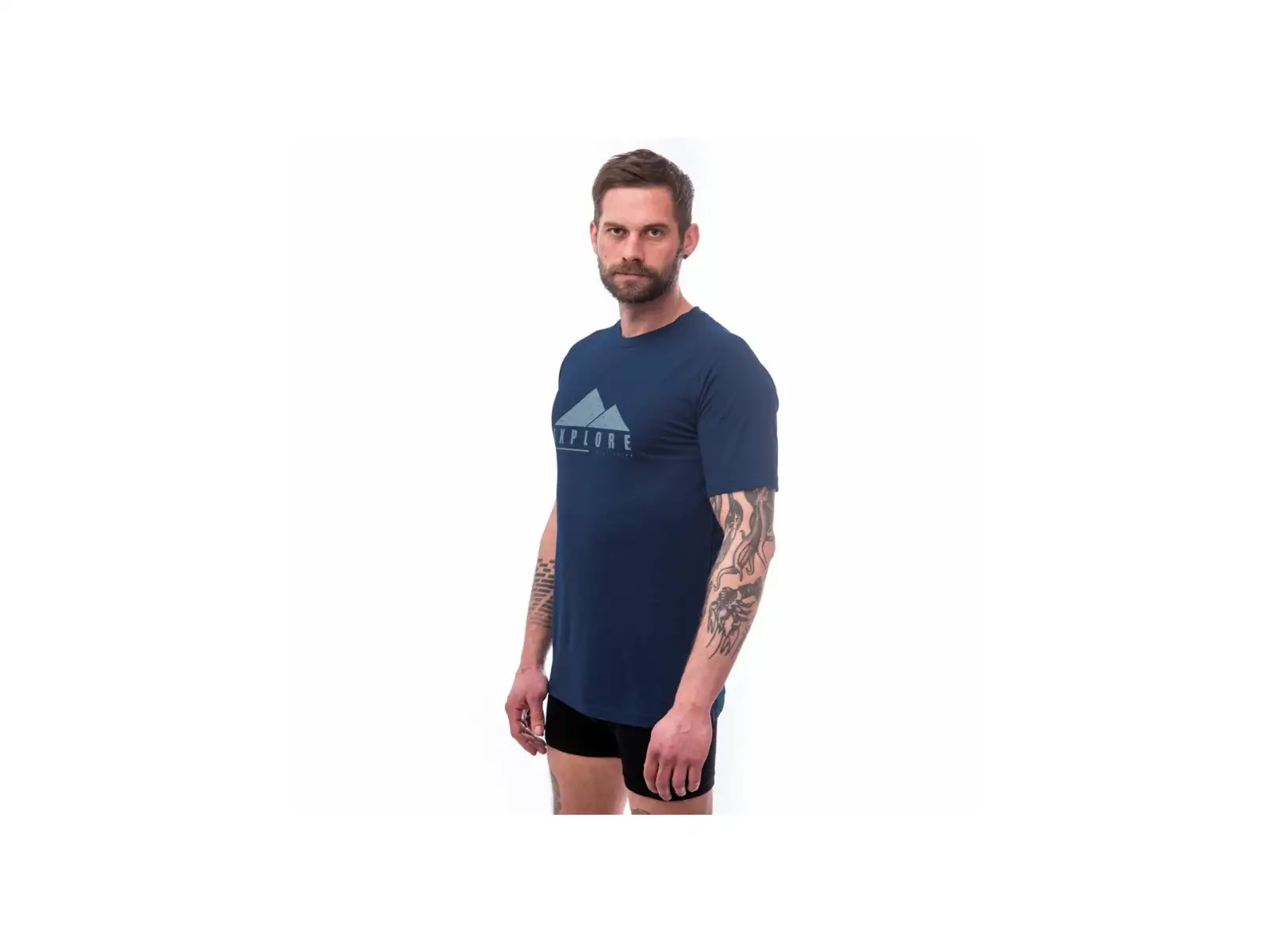 Sensor Merino Air PT Explore Herren T-Shirt kurzarm dunkelblau