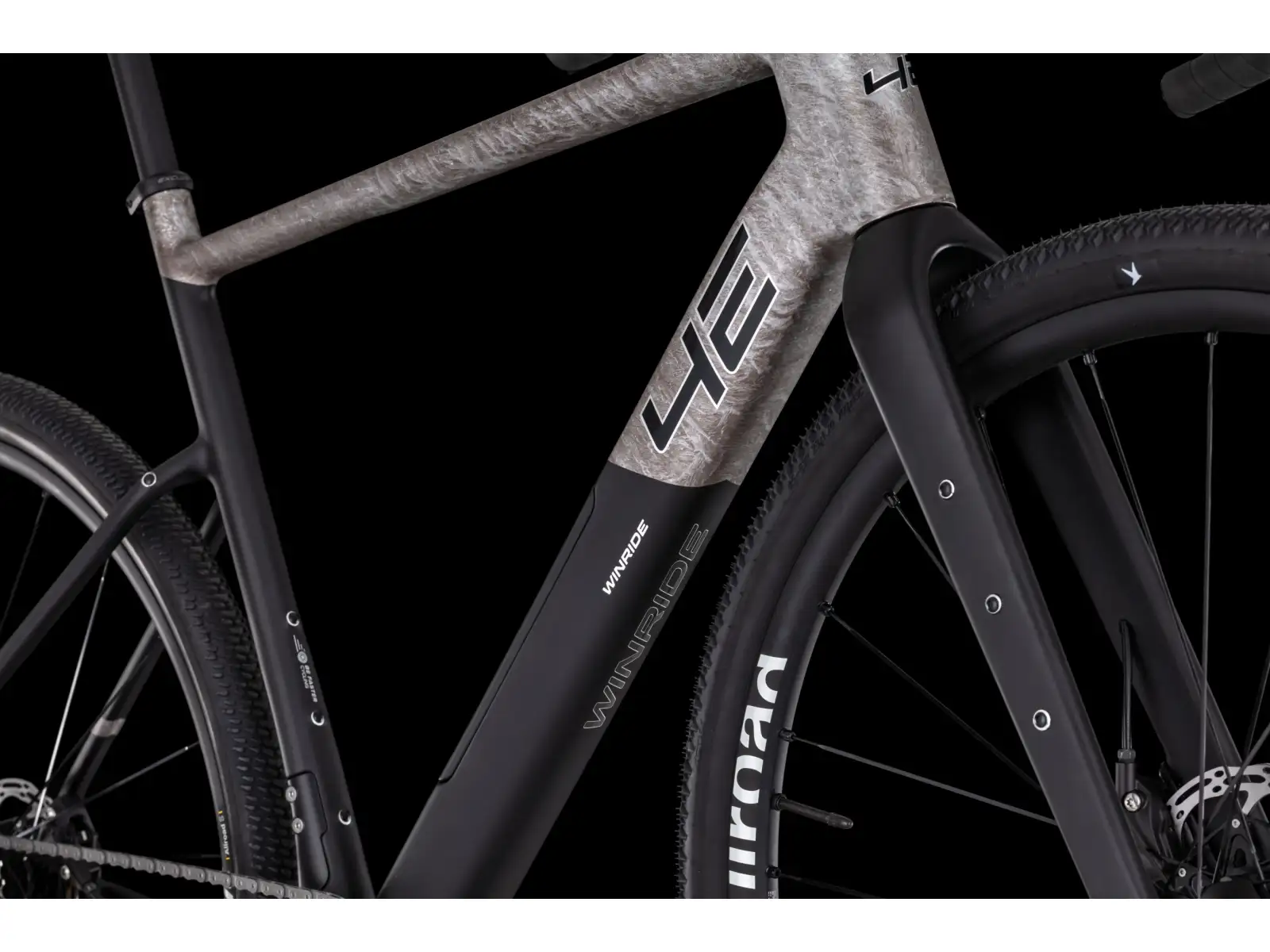 4Ever Winride Apex Gravelbike Moon Shadow