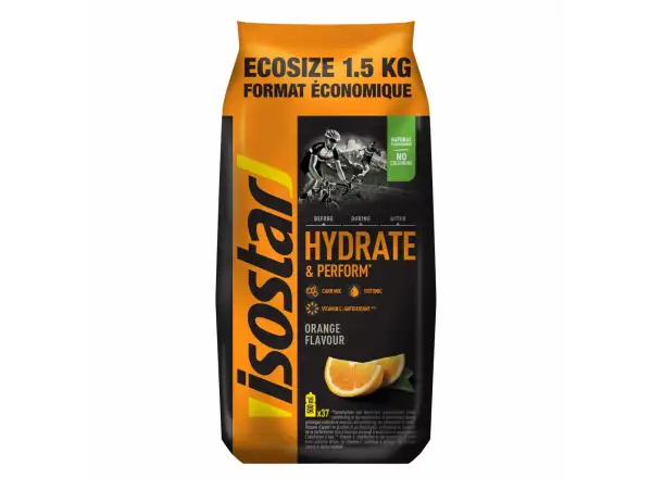 Isostar Hydrate & Perform ionisches Getränk 1500 g Orange