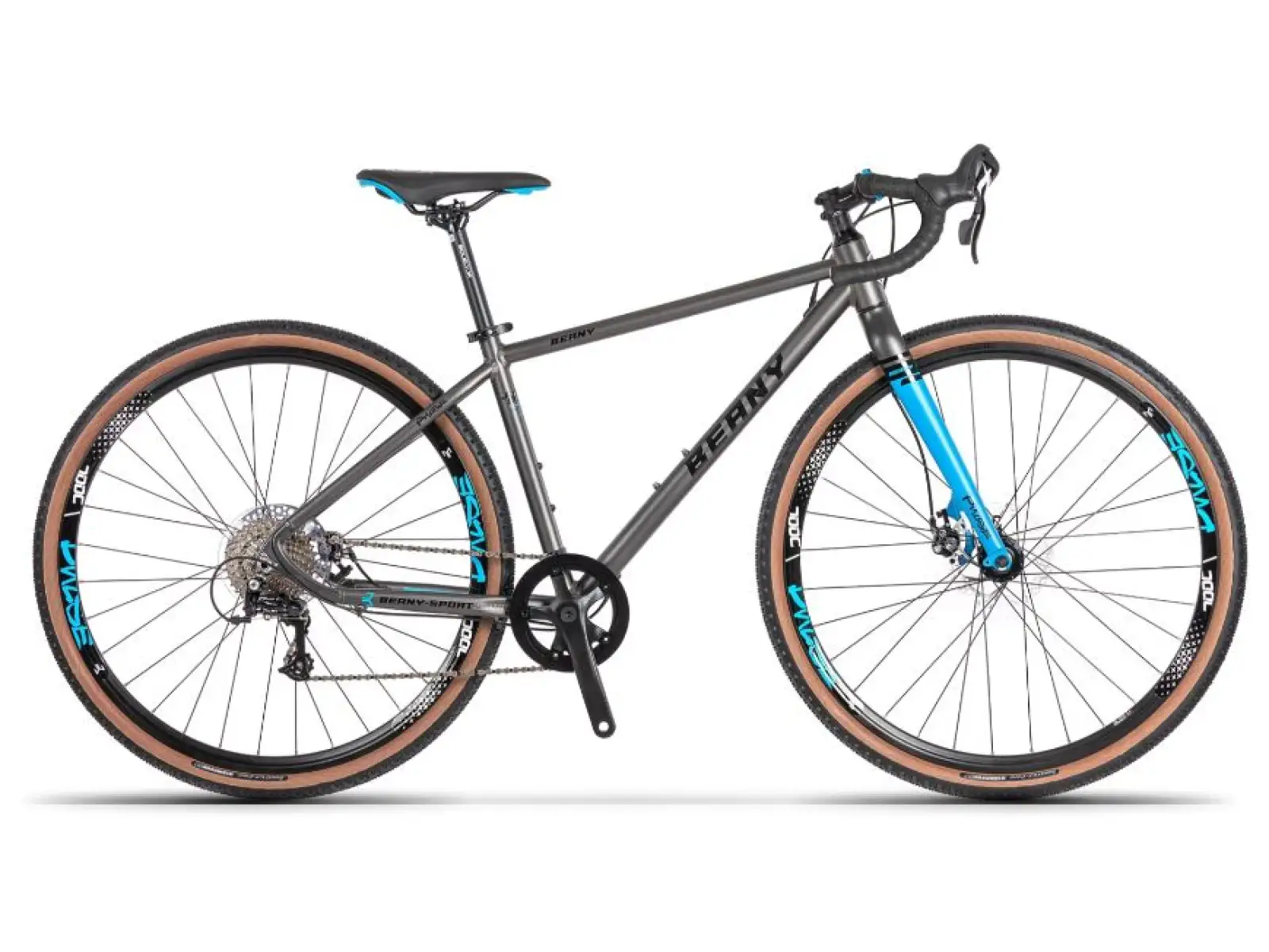 Beany Pulse 700 Kinder-Gravelbike Light Blue