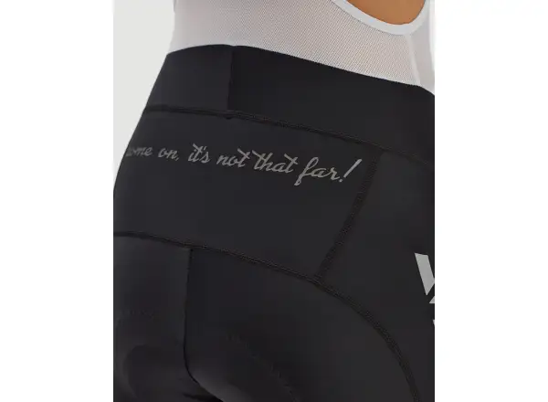 Silvini Suela Damen Shorts mit Polster und Einsatz Schwarz/Weiß