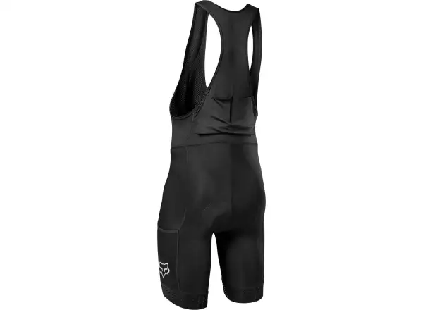 Fox Tecbase Bib Liner Shorts mit Latz und Polsterung Schwarz