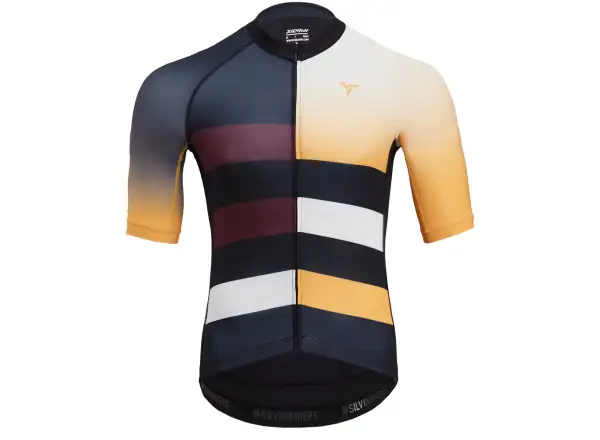Silvini Mazzano Herren Kurzarmtrikot schwarz/gelb