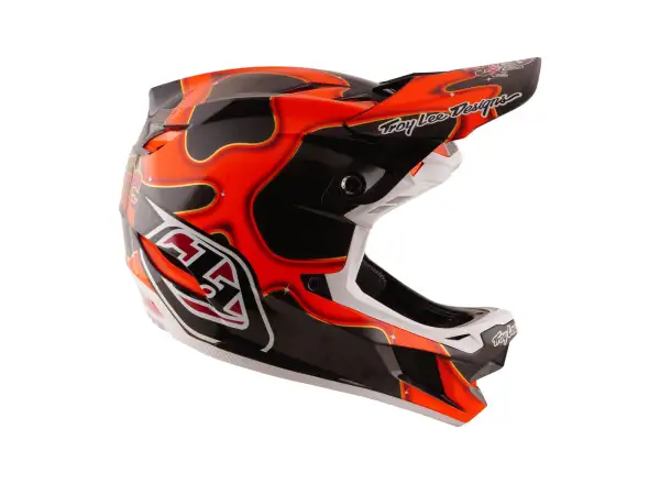 Troy Lee Designs D4 Carbon Red Bull Rampage Helm Dreamland Black