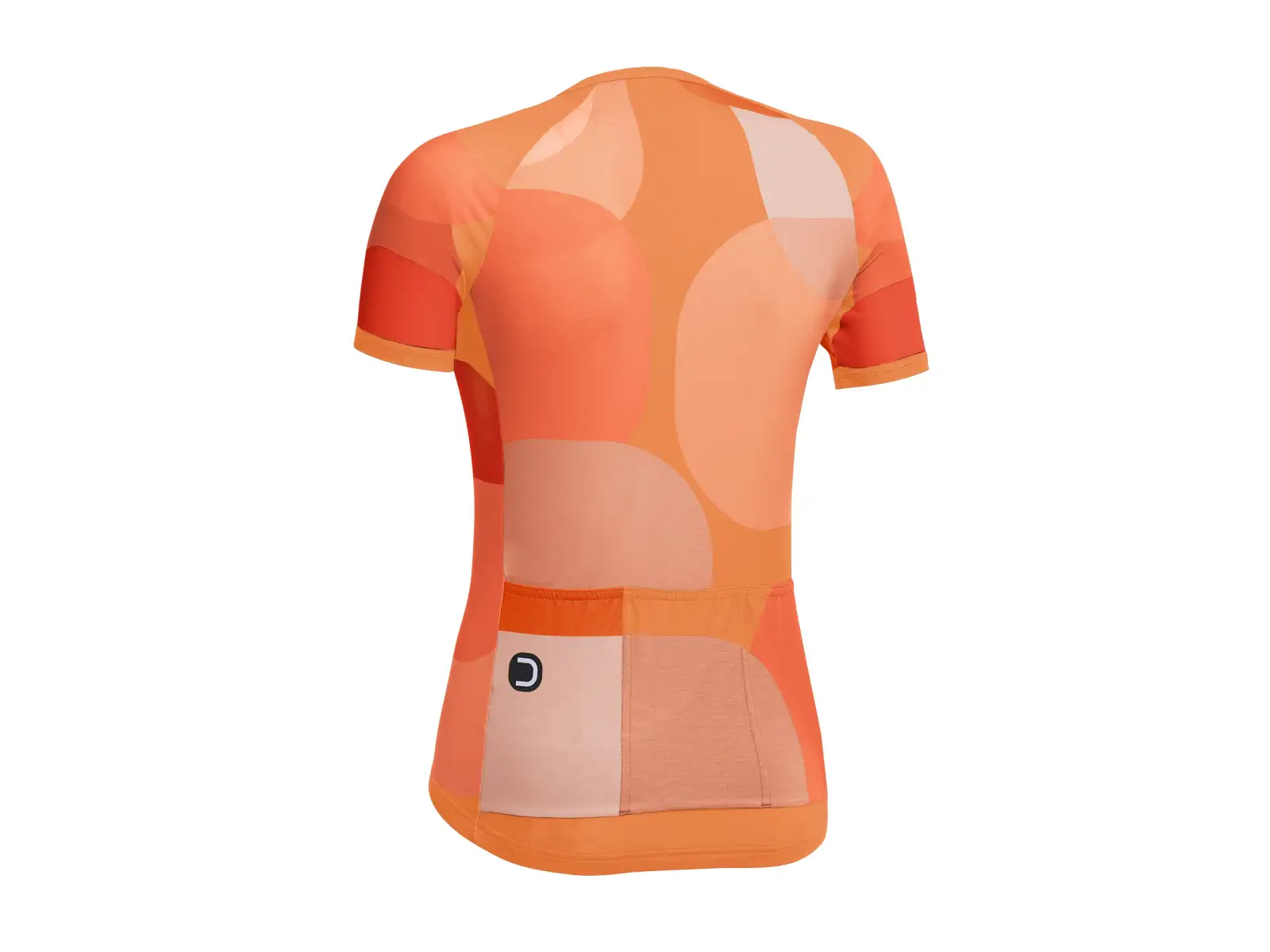 Dotout Camou Damen-Trikot mit kurzen Ärmeln, Hellorange